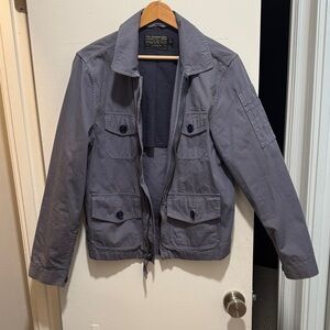 Rare J.Crew Utility Jacket – Powder Blue – Men’s XS – Good Preowned Cond